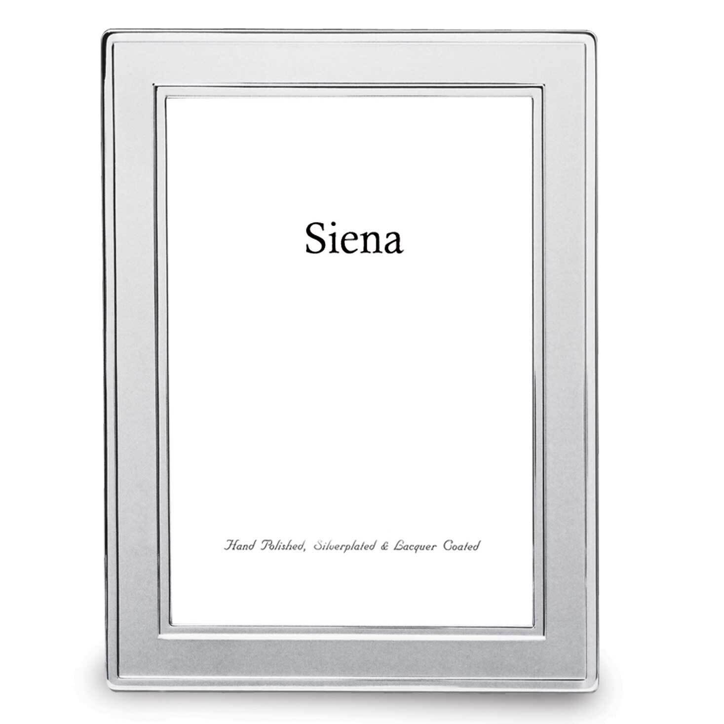 Plain Double Border 5X7 Photo Picture Frame Silver-plated GM12541, MPN: GM12541, 820036001624