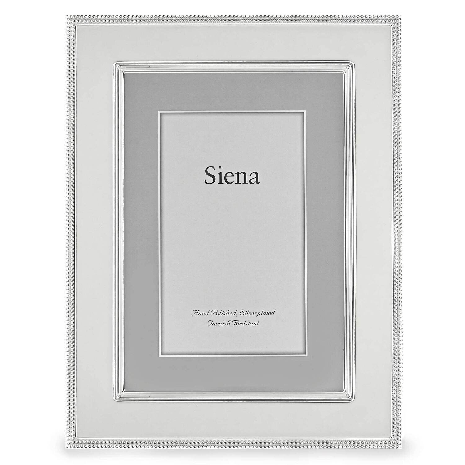 Roped Border 7.5X9.5 Photo Picture Frame Silver-plated GM12571, MPN: GM12571, 820036016499