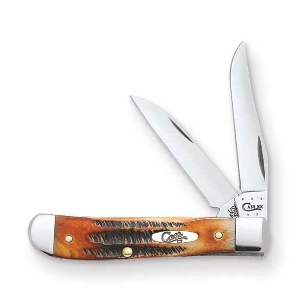 Case Bone Stag Mini Trapper with Wharncliff Blade Knife GM13769