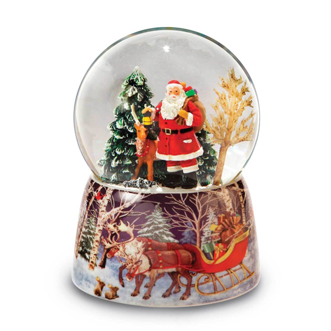 Santa and Reindeer Snow Globe GM13853, MPN: GM13853, 842970053262