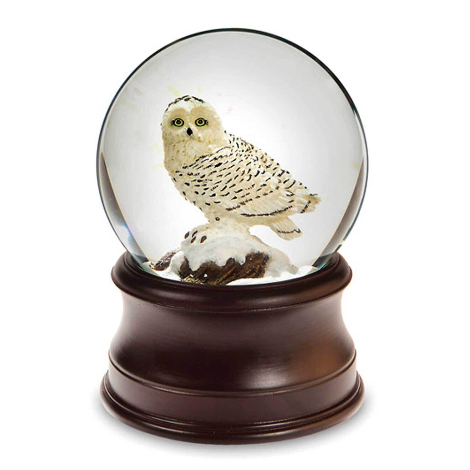 Snowy Owl Water Globe GM13854