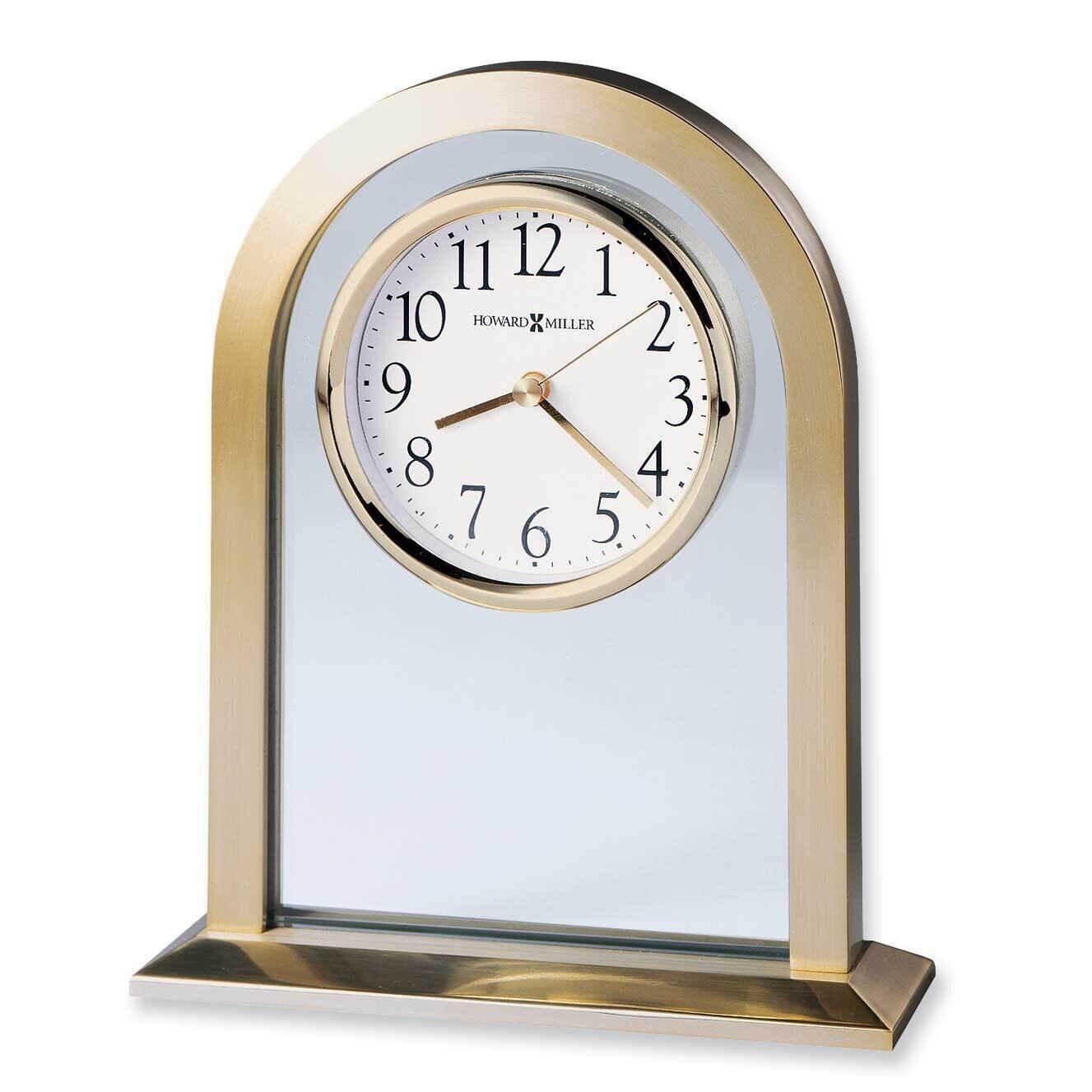 Imperial Finish Quartz Table Clock Brass GM1481