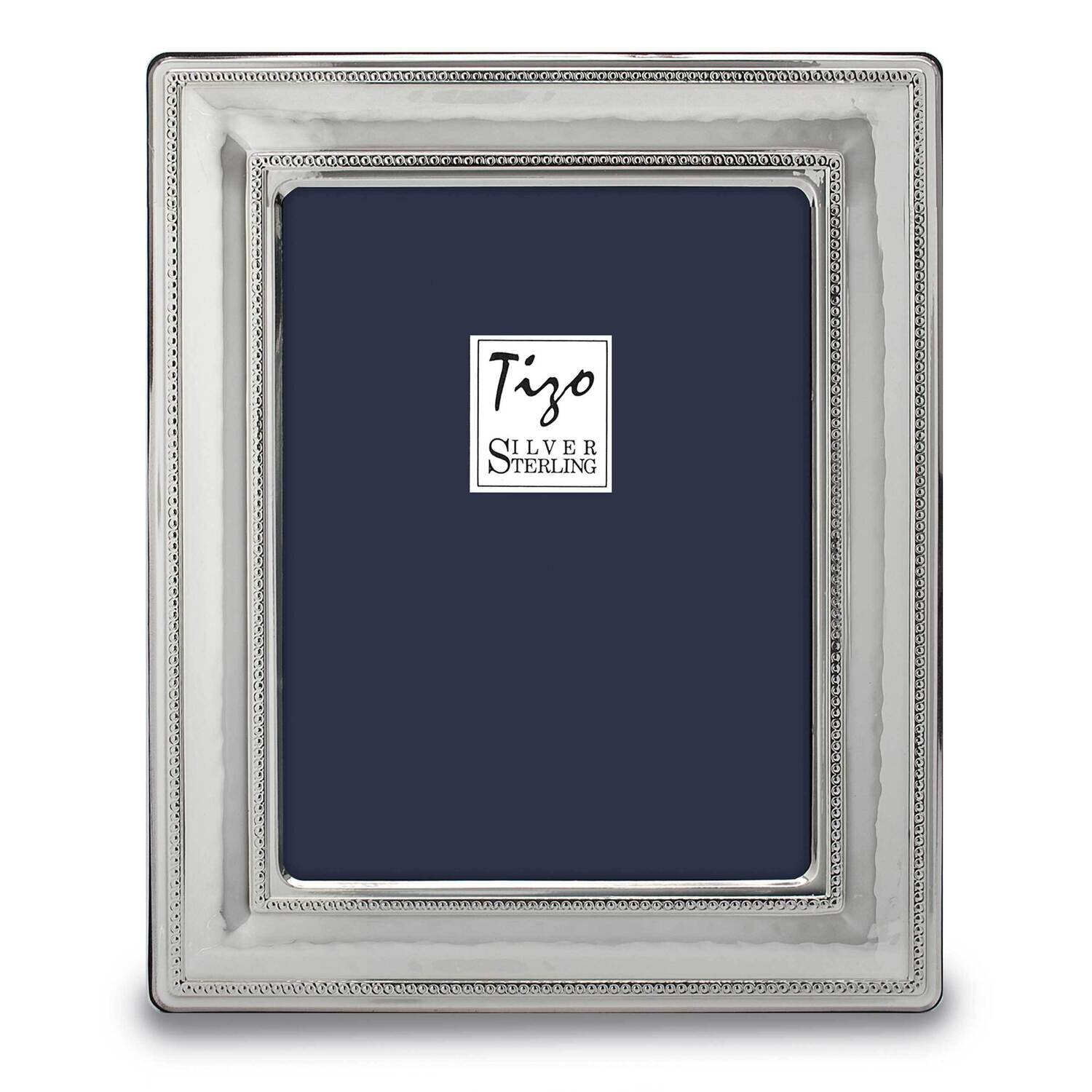 7.5X9.5 Rope Edge Photo Picture Frame Sterling Silver GM17205, MPN: GM17205,