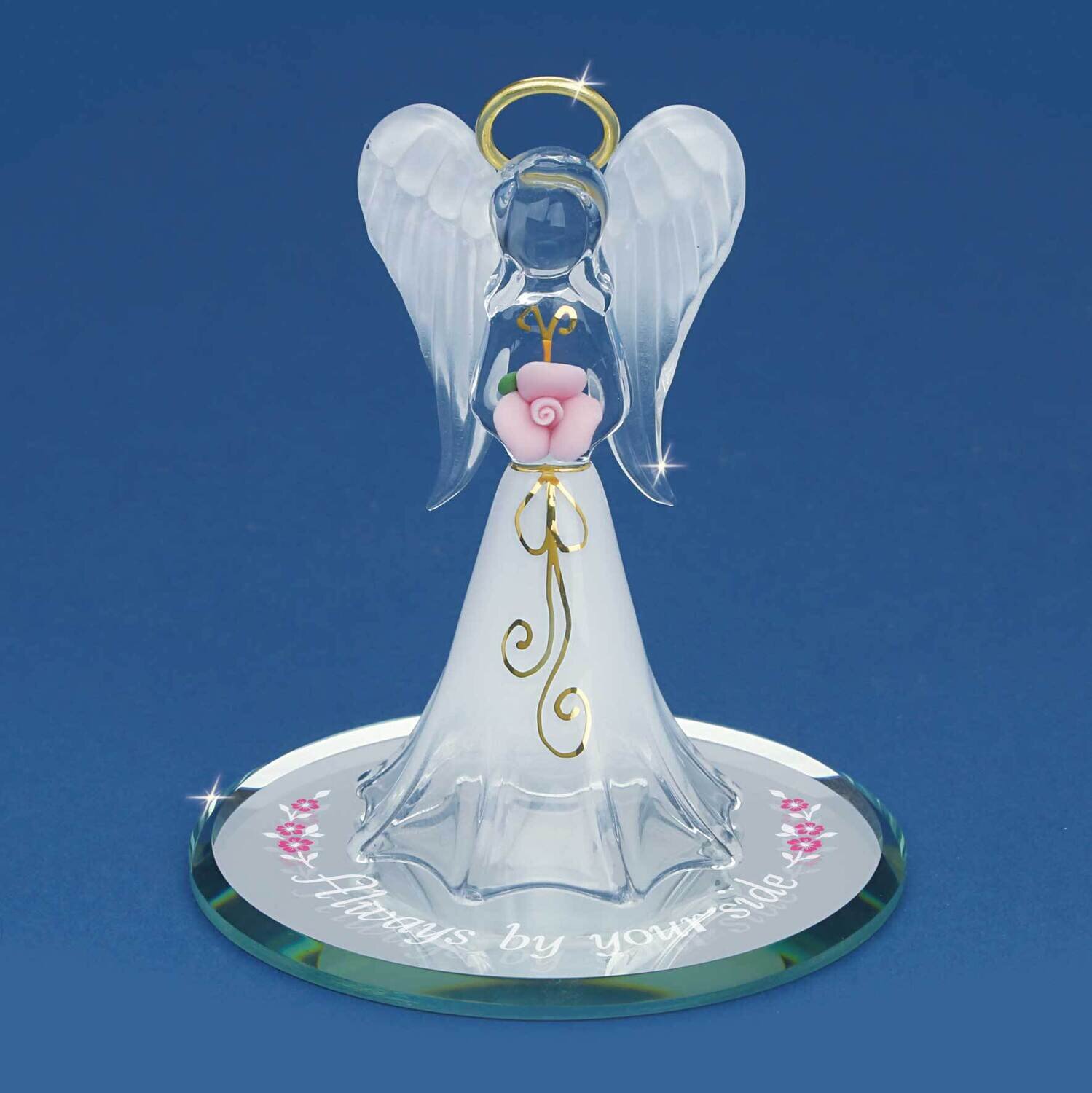 Angel By Your Side Glass Figurine GM19238