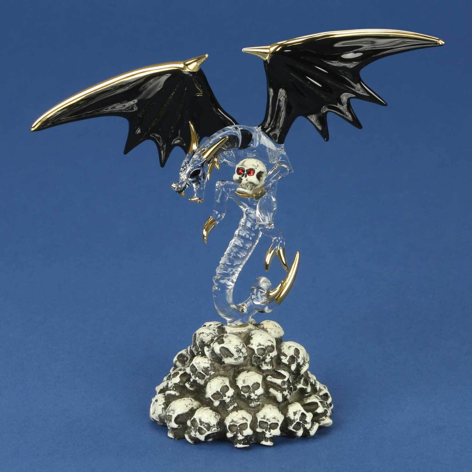 Dragon, Skull Crusher Glass Figurine GM19241