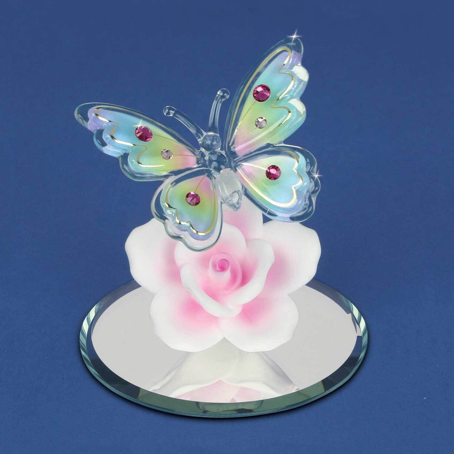 Butterfly, Bedazzled Glass Figurine GM19267