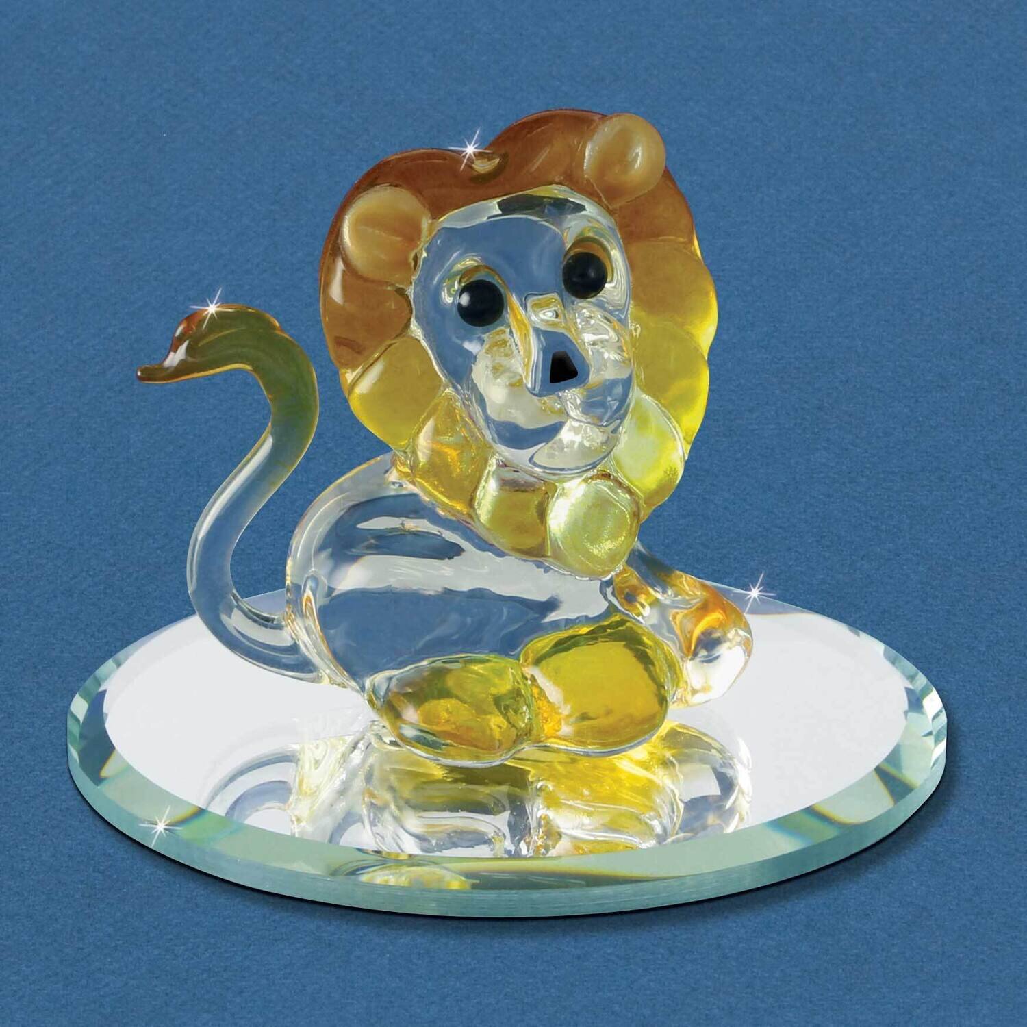 Leo The Lion Glass Figurine GM19280, MPN: GM19280, 708873036217