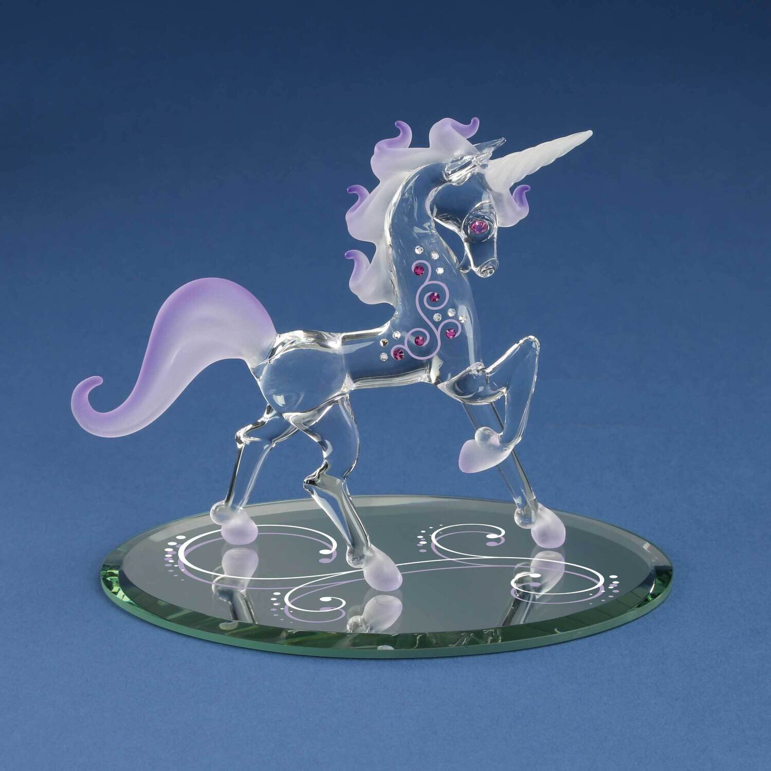 Unicorn Fairy Tales Glass Figurine GM19292
