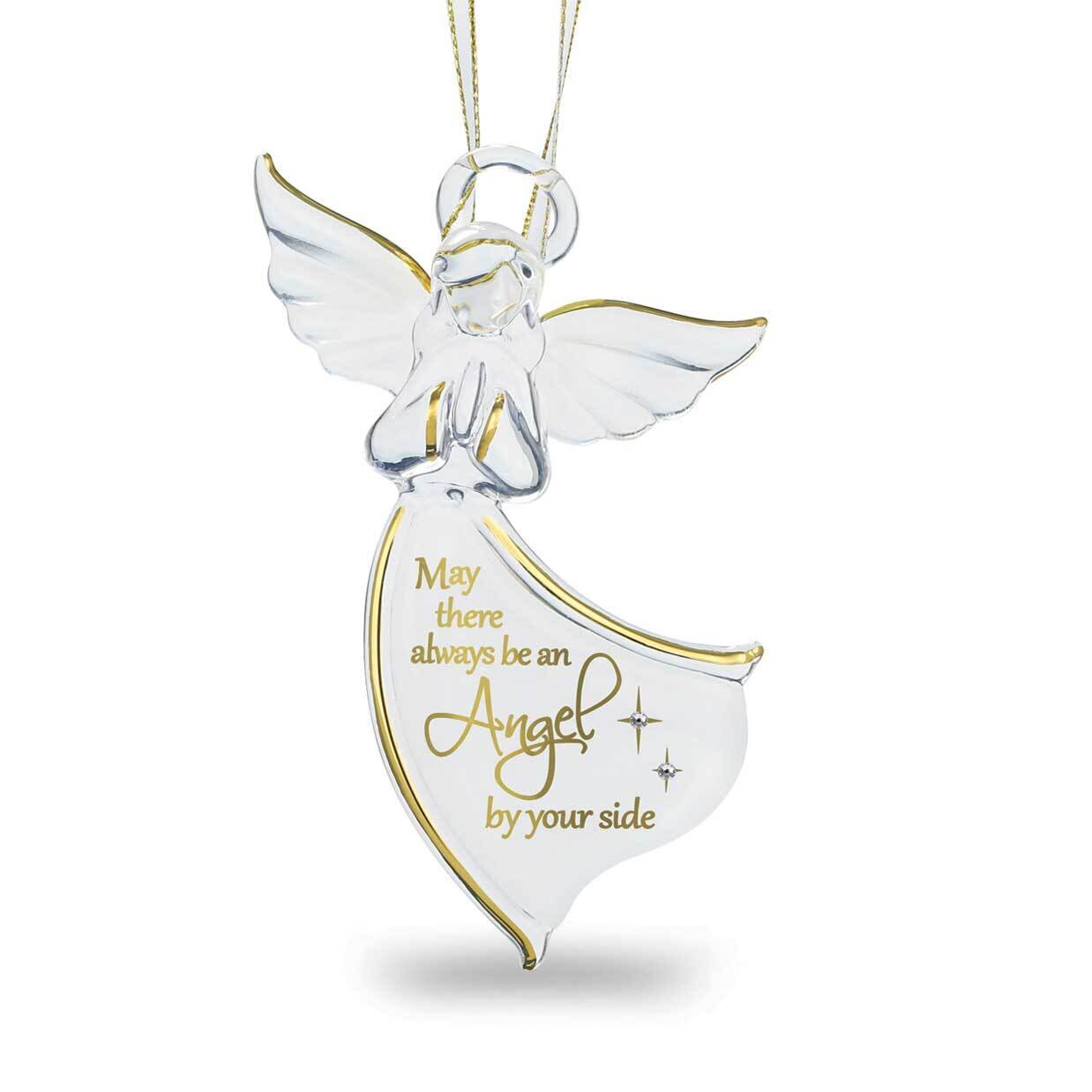 Angel Angel By Your Side Glass Ornament GM19304