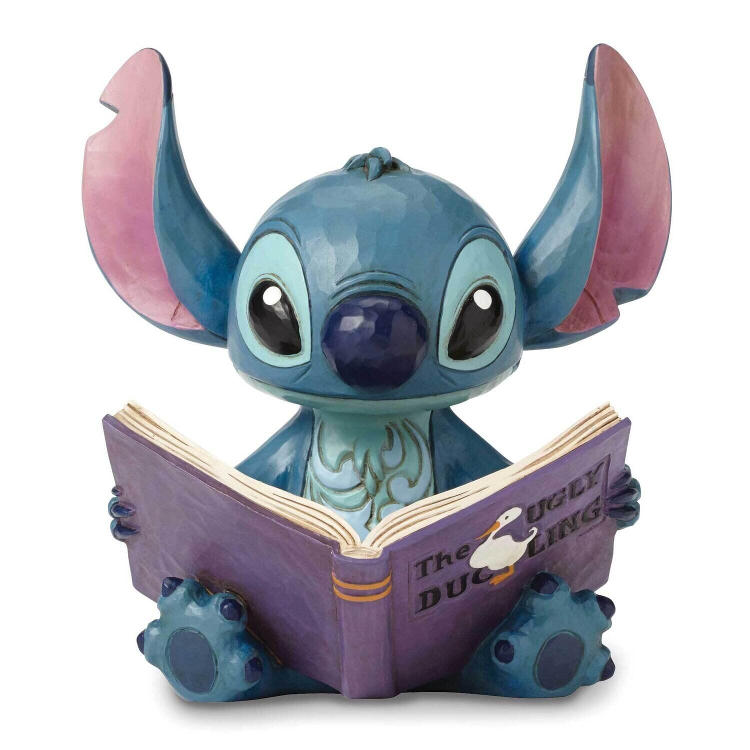 Disney Traditions Stitch with Story Book Figurine GM19405