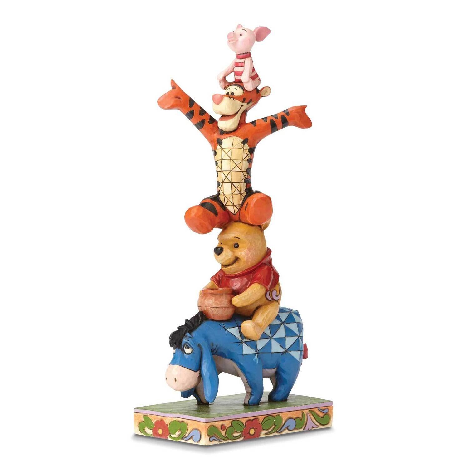 Disney Traditions Pooh, Eeyore,Tigger and Piglet Figurine GM19444