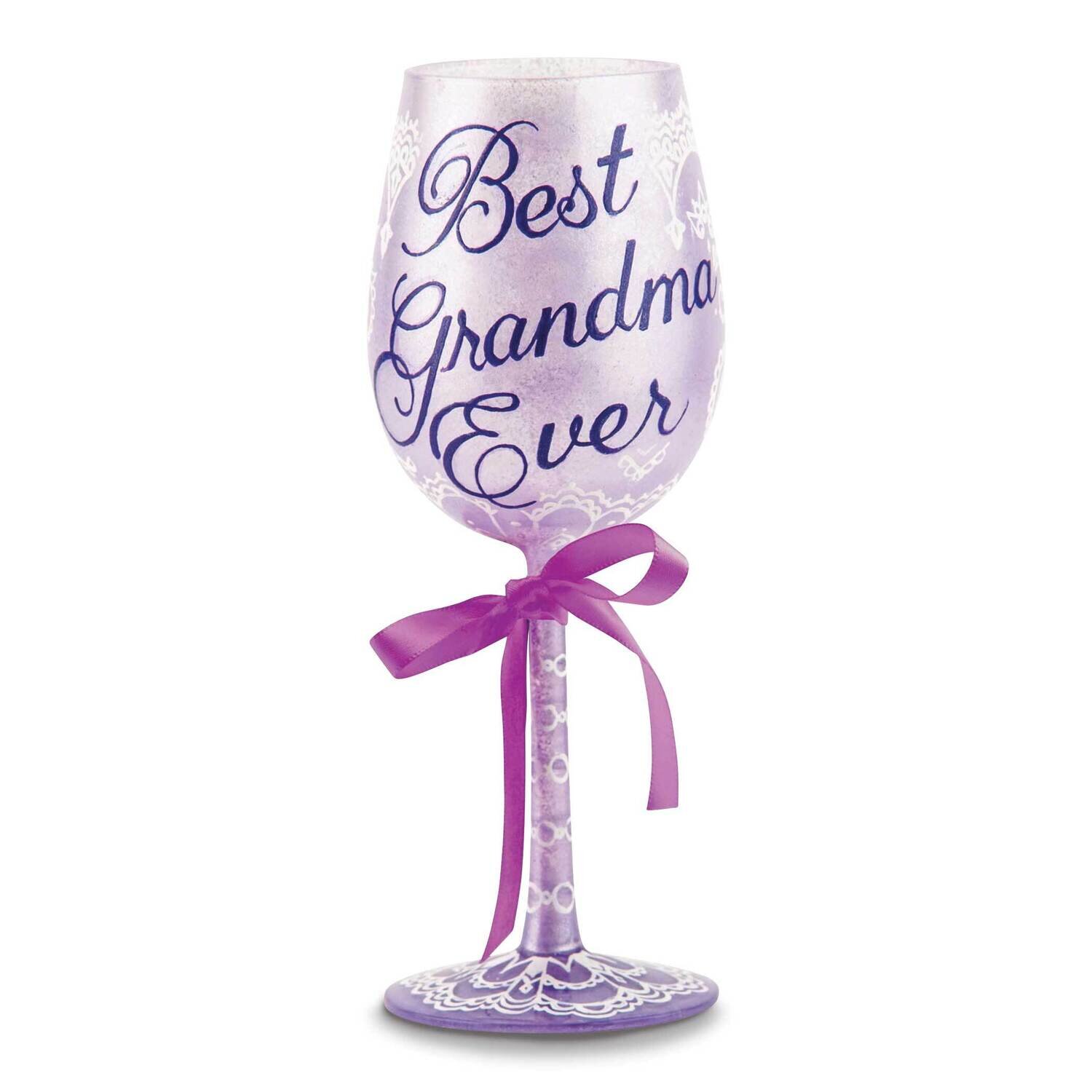 Lolita Best Grandma Ever Wine Glass GM19674, MPN: GM19674, 704519068963