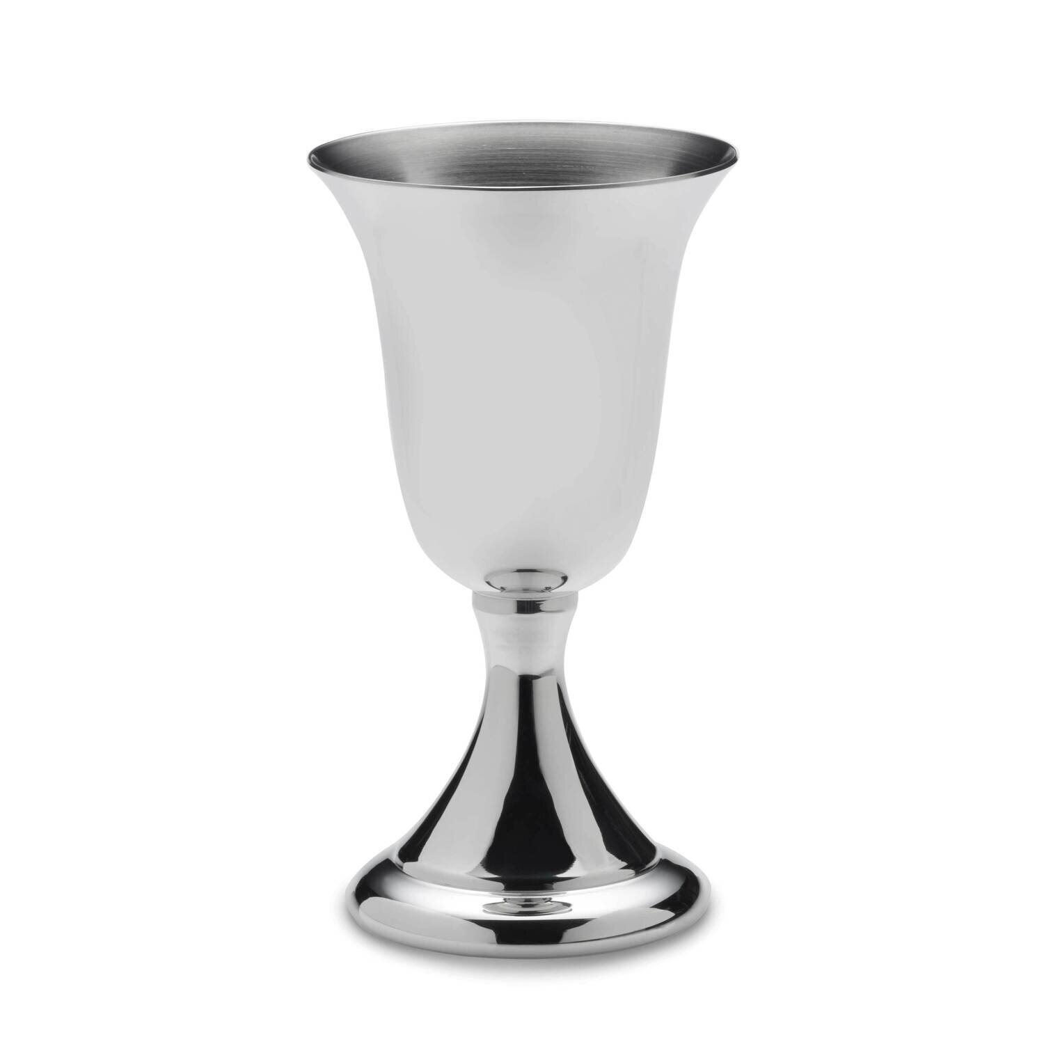 Empire Polished Water Goblet Pewter GM19805