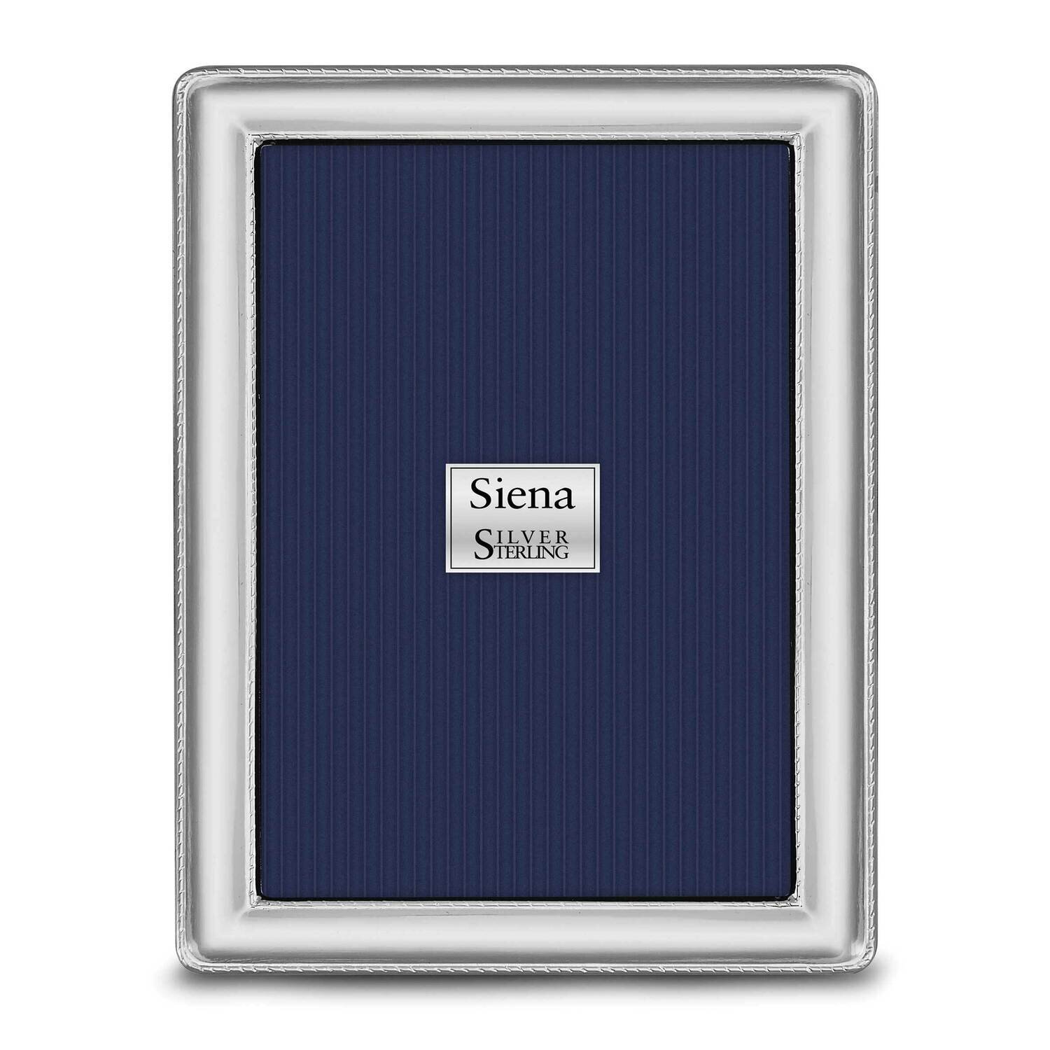 Rope Edge 8X10 Photo Picture Frame Sterling Silver GM19932