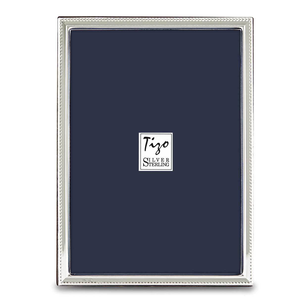 Narrow Beaded 4X6 Photo Picture Frame Sterling Silver GM19936, MPN: GM19936,