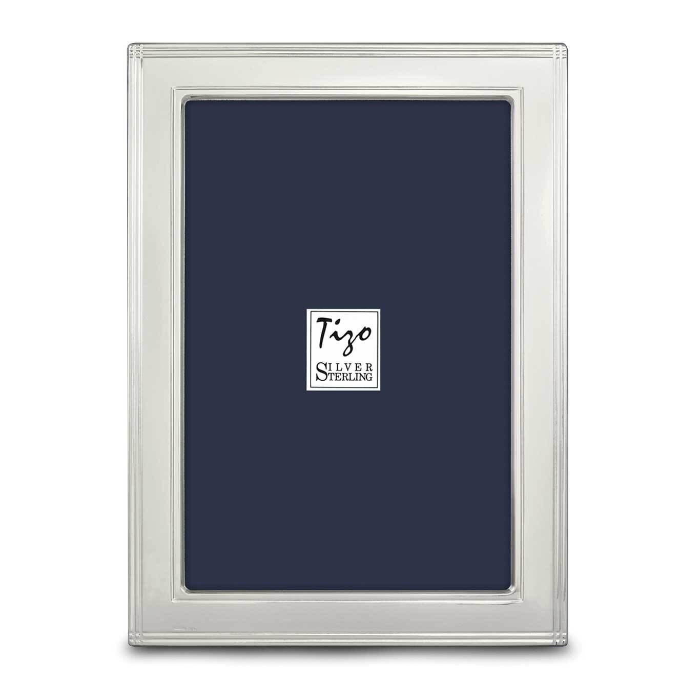 Lined Edge 4X6 Photo Picture Frame Sterling Silver GM19939, MPN: GM19939,