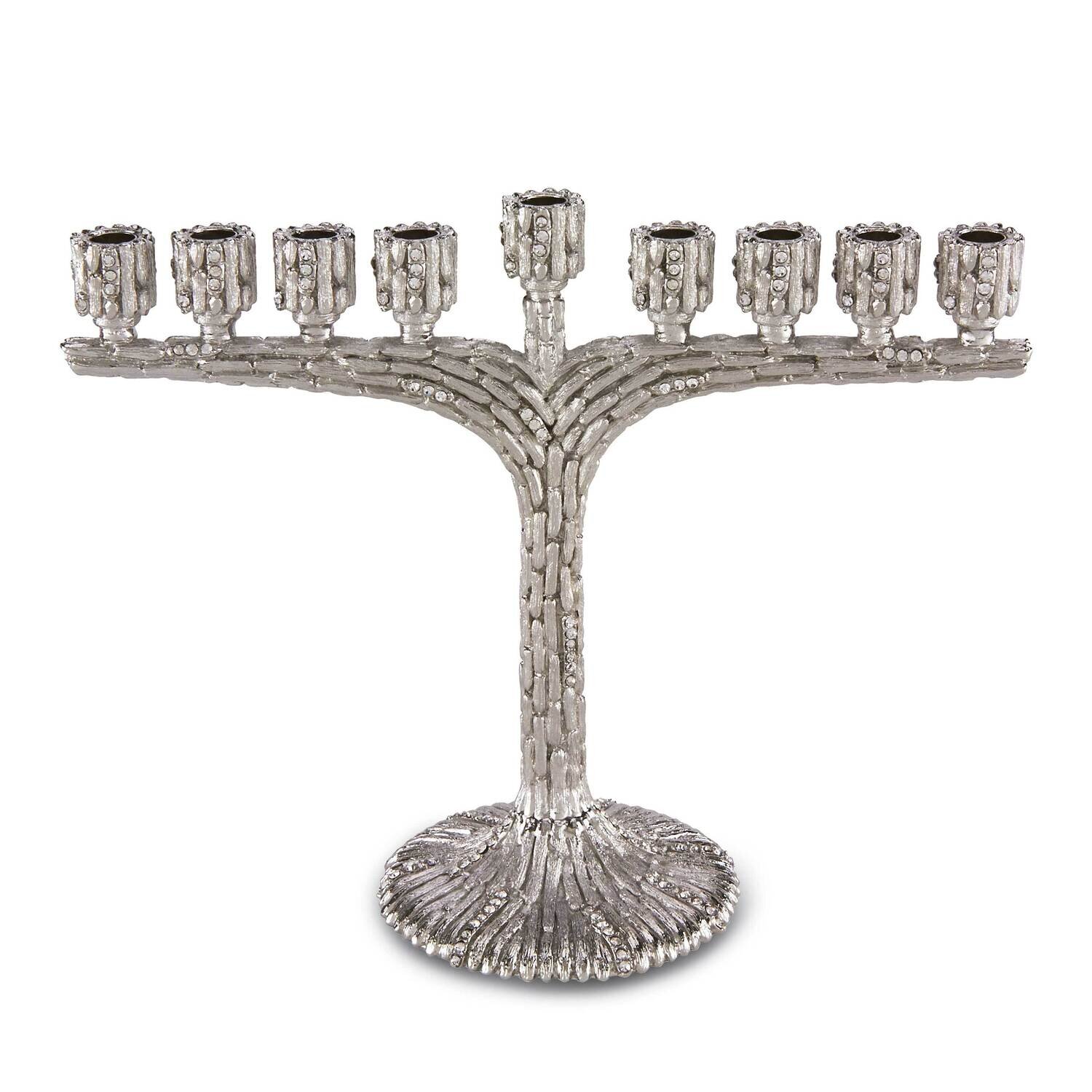 Crystals Menorah Silver-tone GM20001, MPN: GM20001,