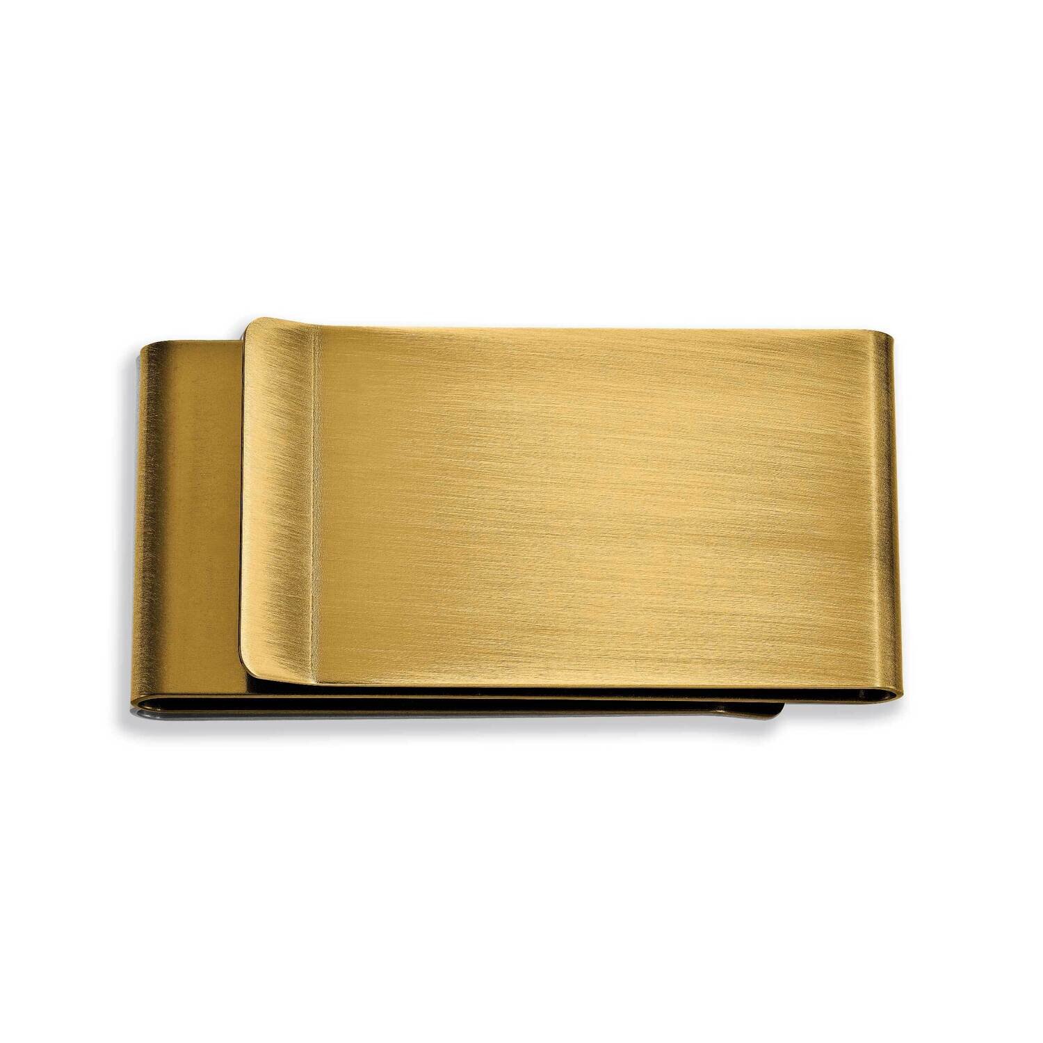 Antique Double-Sided Money Clip Brass GM20742
