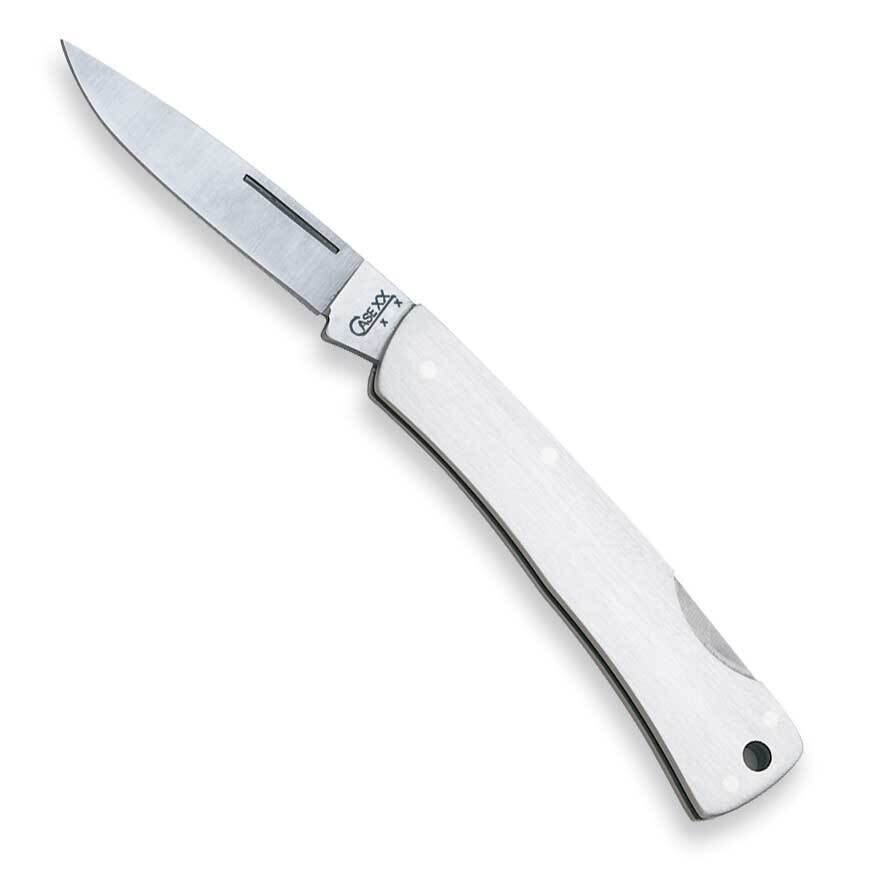Case Executive Lockback Steel Handle Pocket Knife GM527