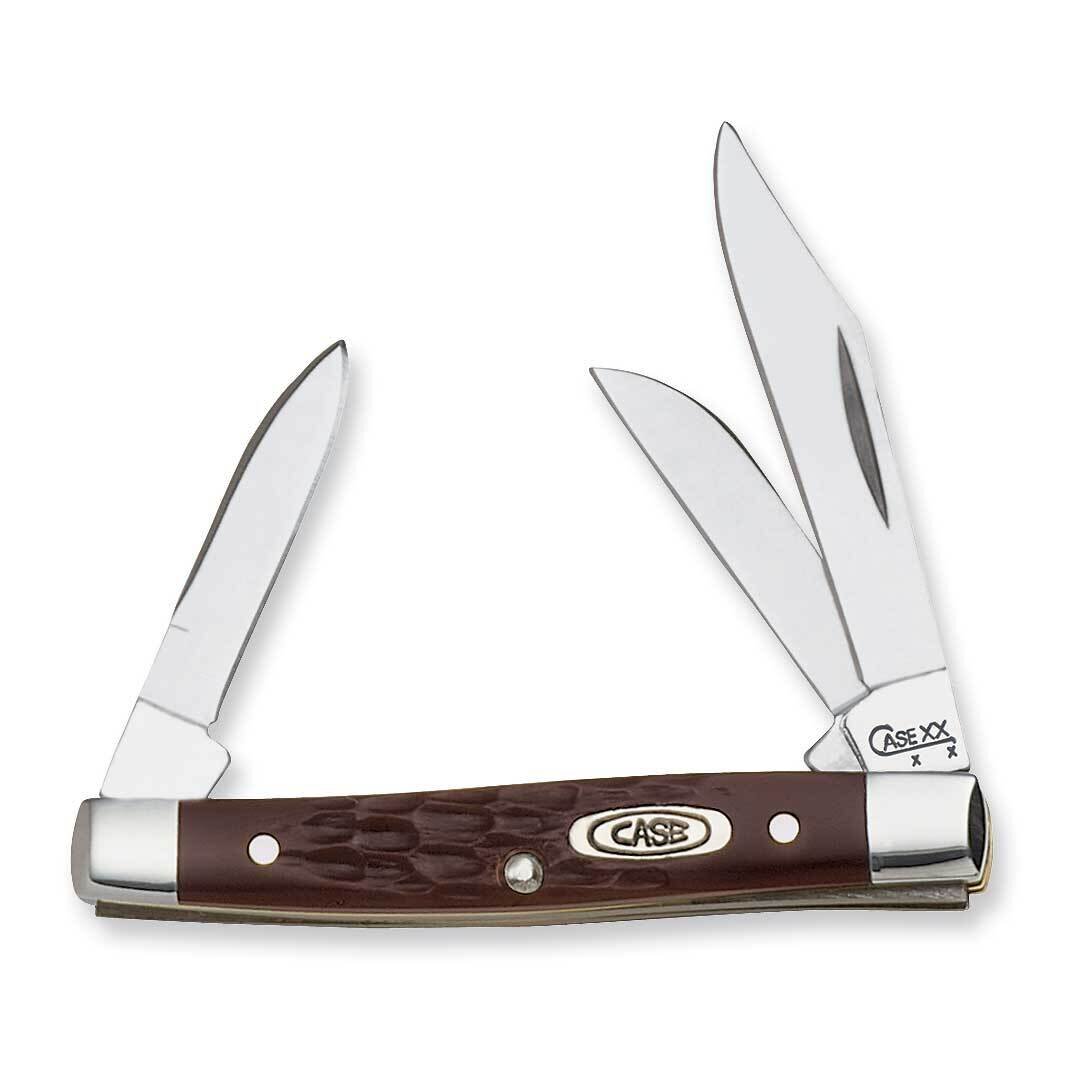 Case Synthetic Brown Small Stockman Pocket Knife GM535, MPN: GM535, 21205000817