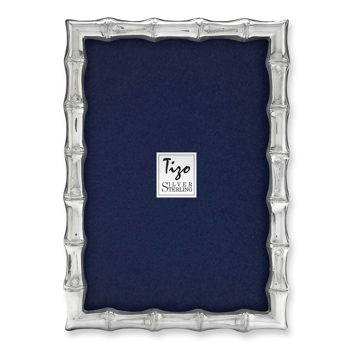 Bamboo 7.5X9.5 Picture Frame 925 Sterling Silver GM7061, MPN: GM7061,