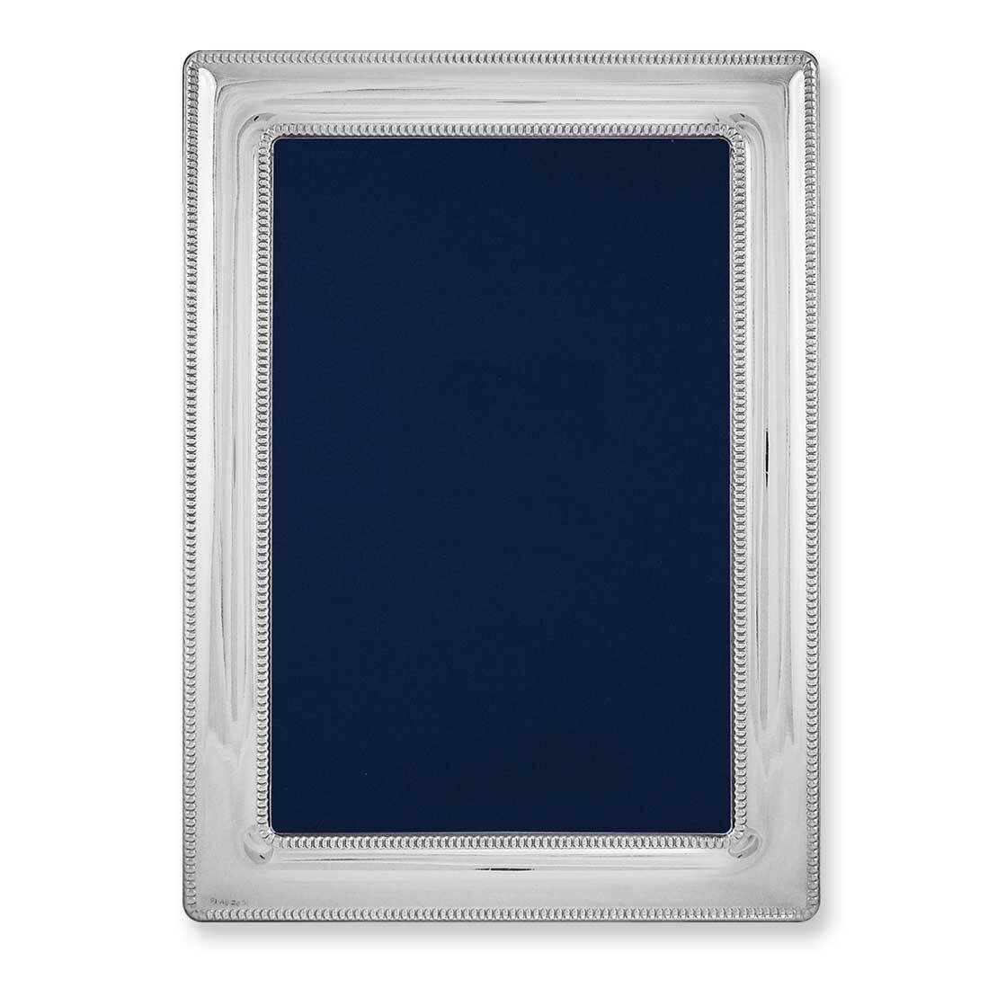 Bilaminate Dbl Border Bead 7.5X9.5 Picture Frame Sterling Silver GM7127, MPN: GM7127,