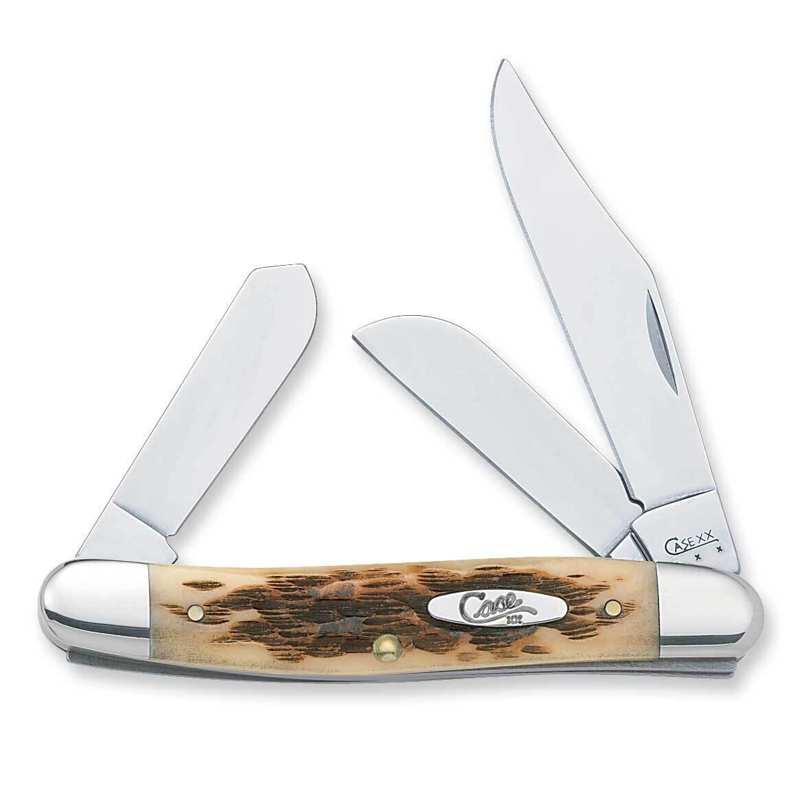 Case Amber Bone Stockman Knife GM8265, MPN: GM8265, 21205001289