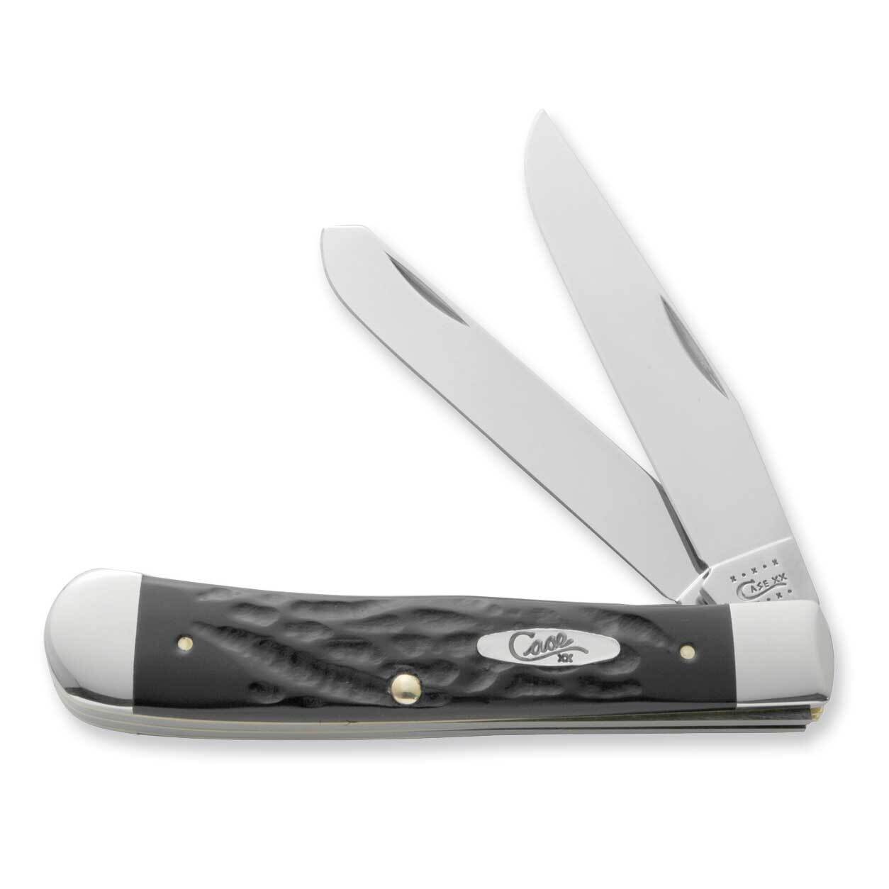 Case Rough Black Synthetic Trapper Knife GM8268