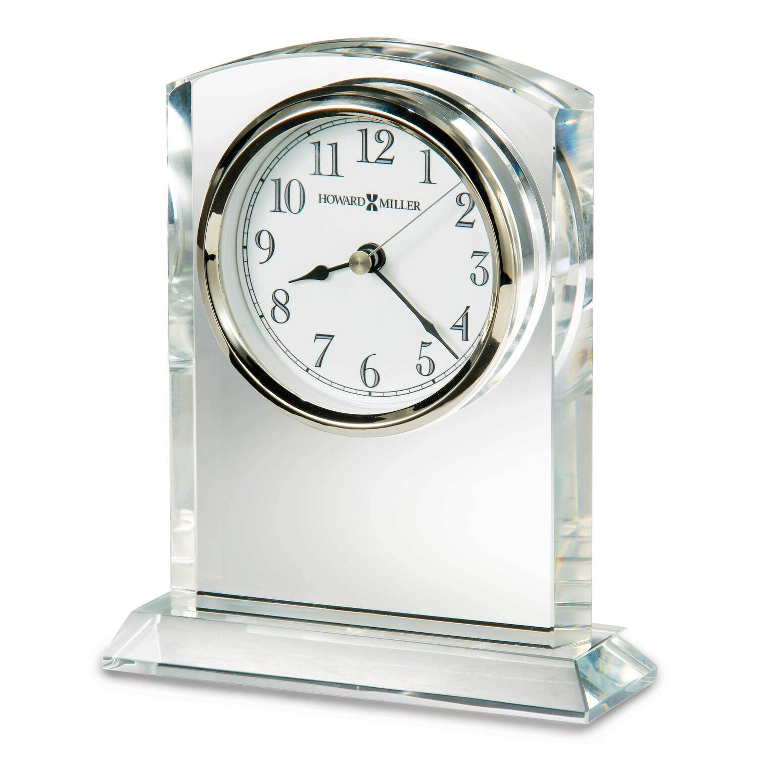 Flaire Arch Top Optical Crystal Table Clock GM9802