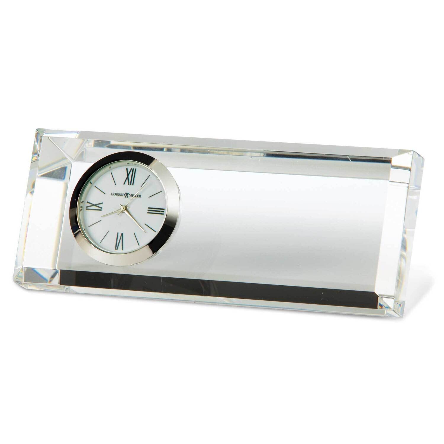 Prism Rectangular Optical Crystal Table Clock GM9803