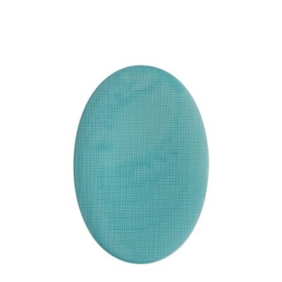 Rosenthal Mesh Aqua Platter Flat Oval 15 Inch, MPN: 11770-405152-12738, 790955981140