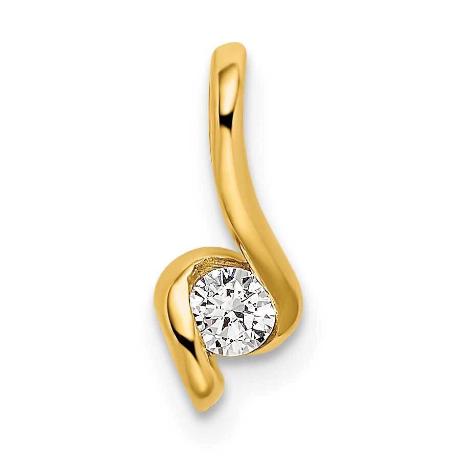Si1/Si2, G H I, Fancy Pendant 14k Gold Lab Grown Diamond PM9131-012-YLG, MPN: PM9131-012-YLG, 88395…