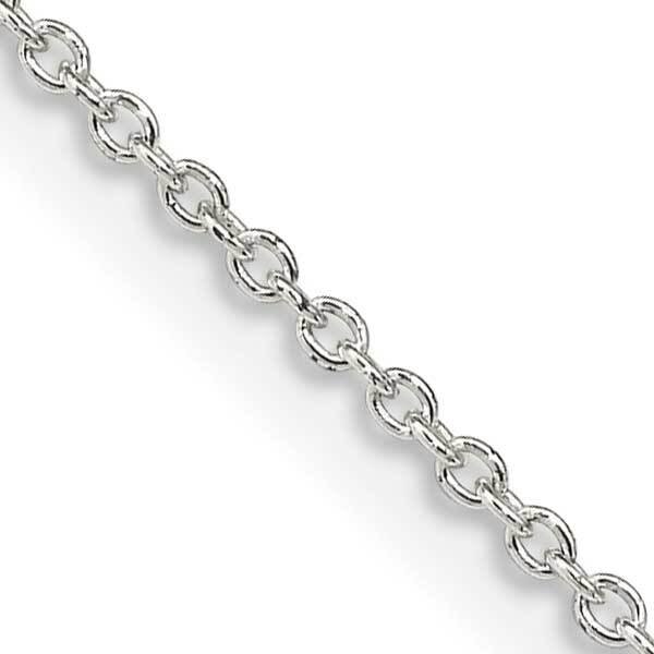 1.25mm Cable Chain with 2 Inch Ext. 18 Inch Sterling Silver QCL035E-18, MPN: QCL035E-18, 1911017694…
