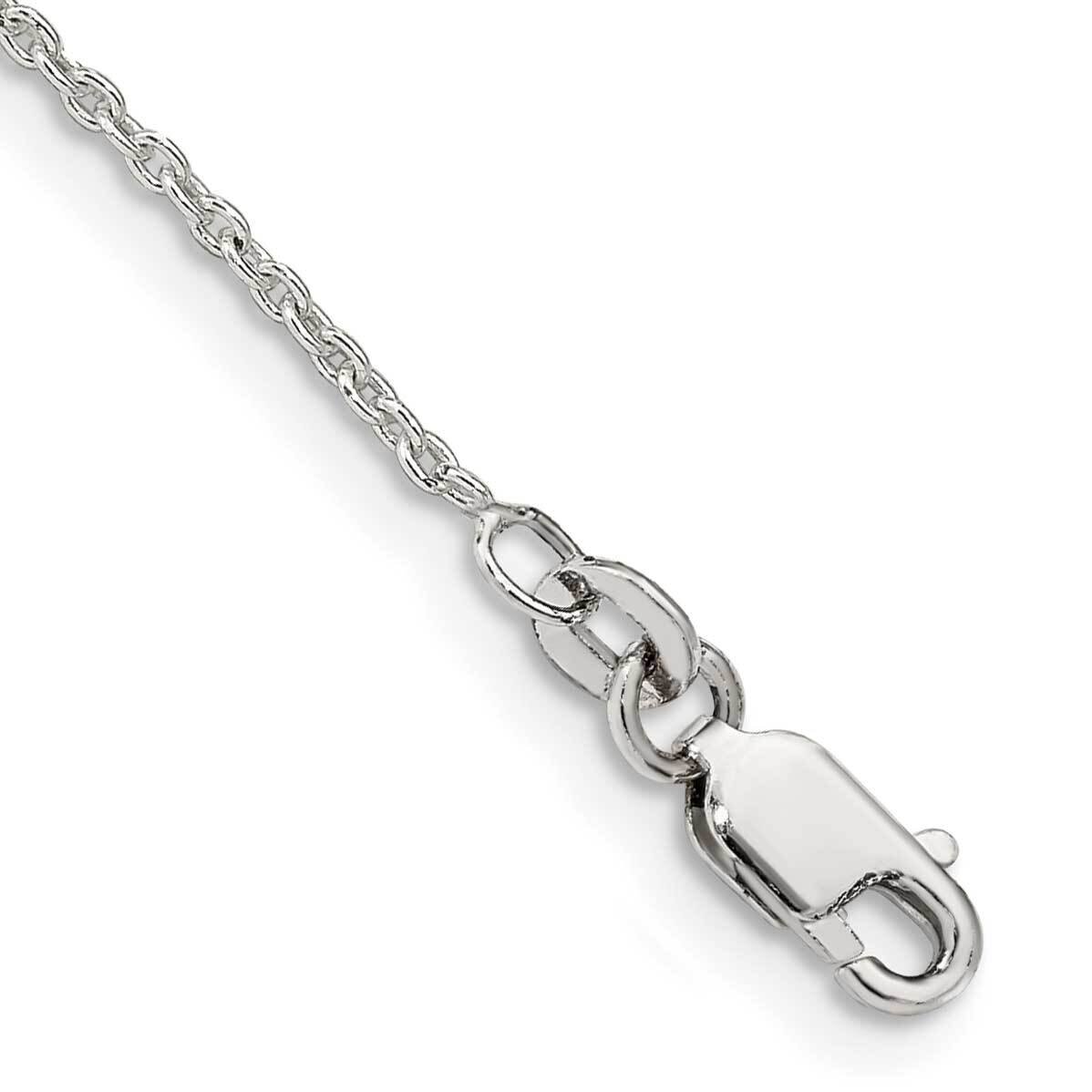 1.5mm Cable Chain 8 Inch Sterling Silver QCL040-8, MPN: QCL040-8, 886774421780