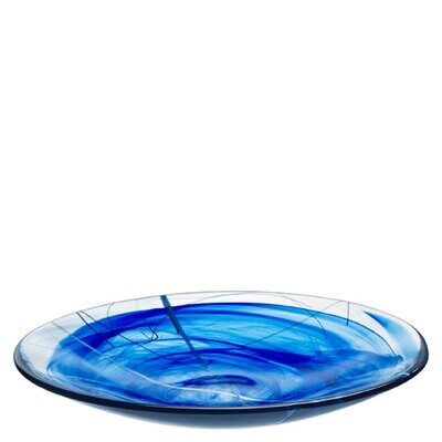 Kosta Boda Contrast Platter Blue, MPN: 7070611, 7391533706112