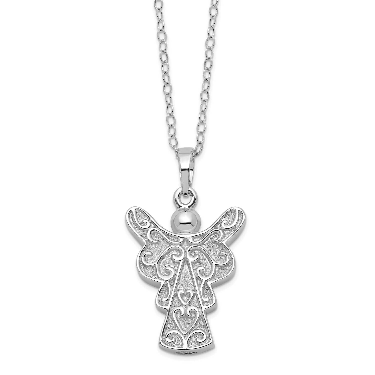 My Angel Ash Holder 18 Inch Necklace Sterling Silver QSX783