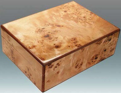 Tizo Natural Burl Wood Box, MPN: NCO300BX,