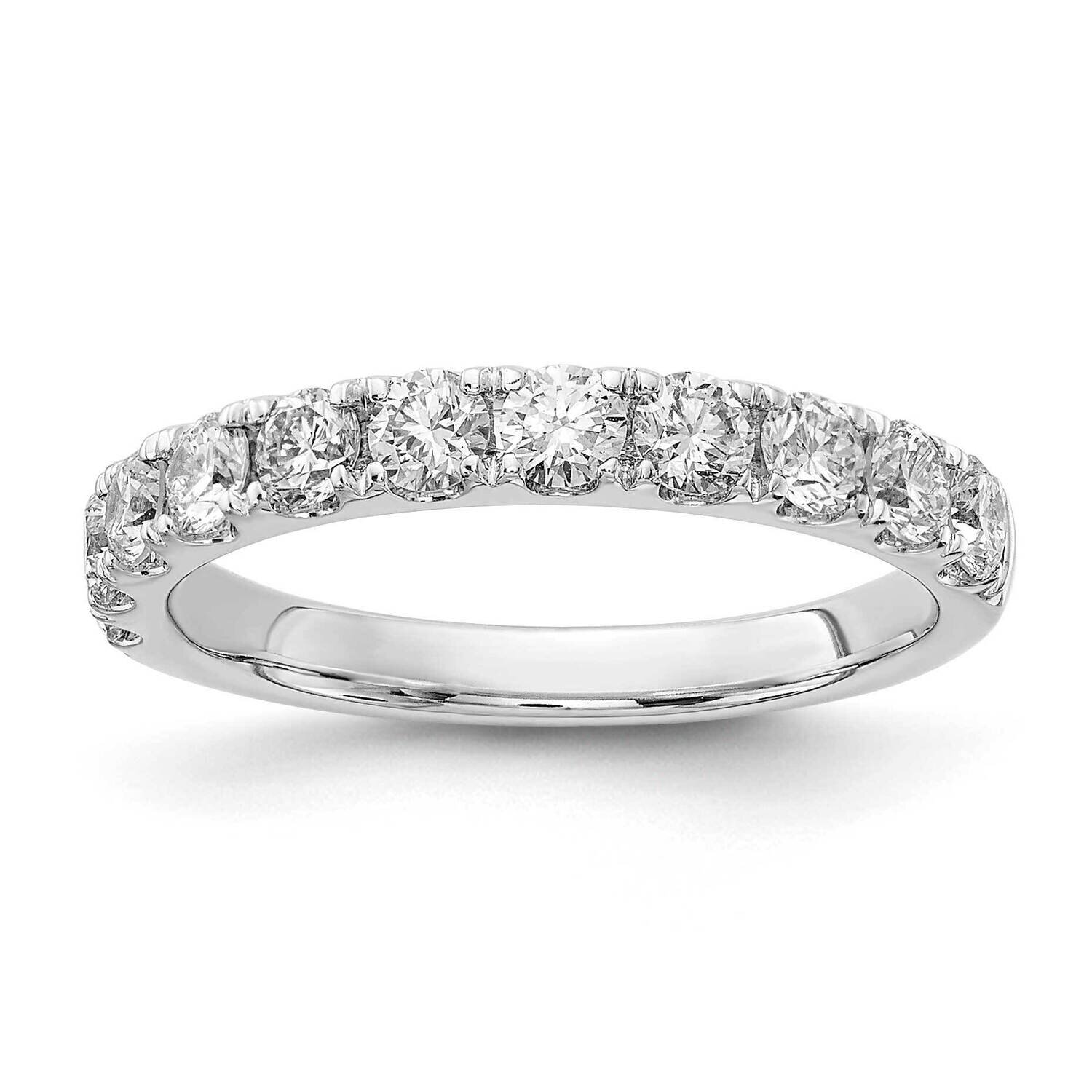 Si1/Si2, G H I, 1Ct Wedding Band 14k White Gold Lab Grown Diamond RM4227B-100-5WLG, MPN: RM4227B-10…