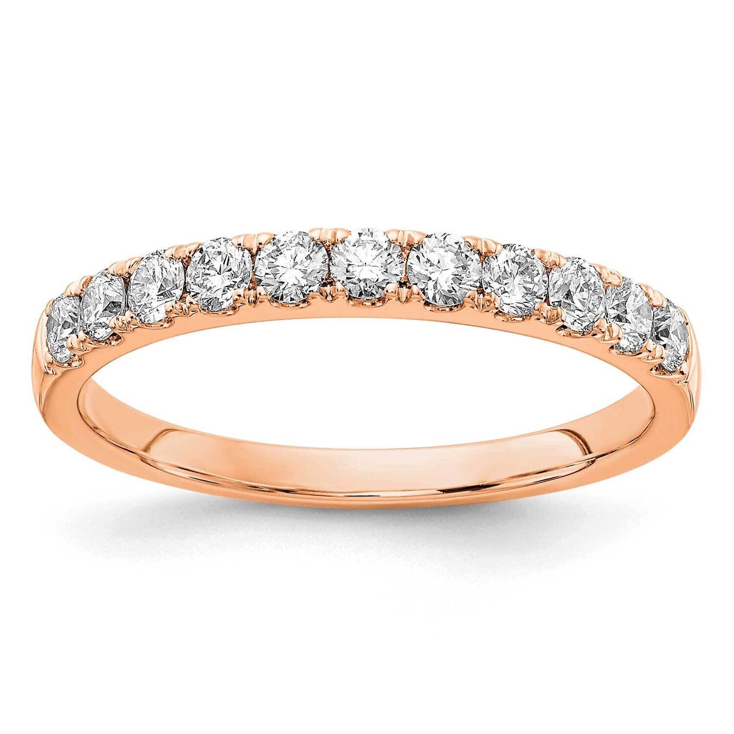 Si1/Si2, G H I, 1Ct Wedding Band 14k Gold Lab Grown Diamond RM4227B-100-7RLG, MPN: RM4227B-100-7RLG…