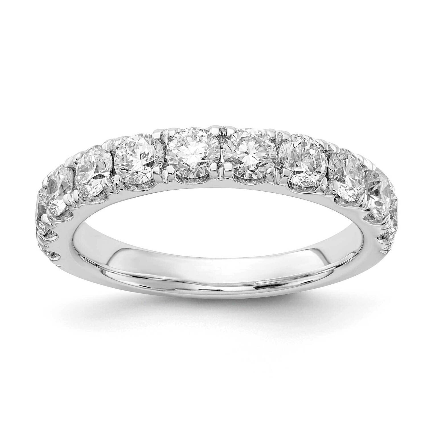 Si1/Si2, G H I, 1 1/2Ct Wedding Band 14k White Gold Lab Grown Diamond RM4227B-150-7WLG, MPN: RM4227…