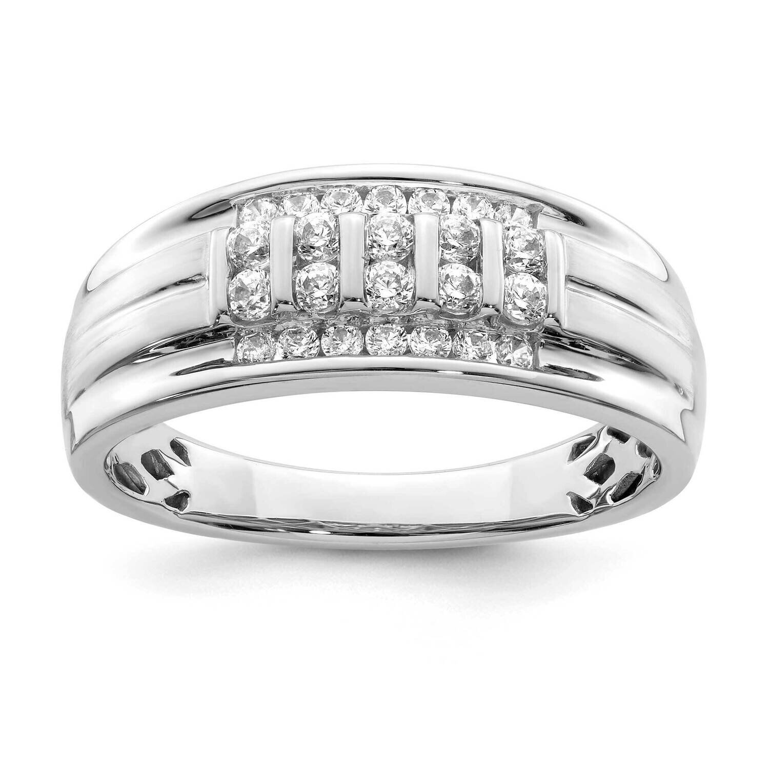 Gents Lab Grown Diamond Si1/Si2, G H I, Ring 10k White Gold RM5866-0WLG, MPN: RM5866-0WLG, 88395780…