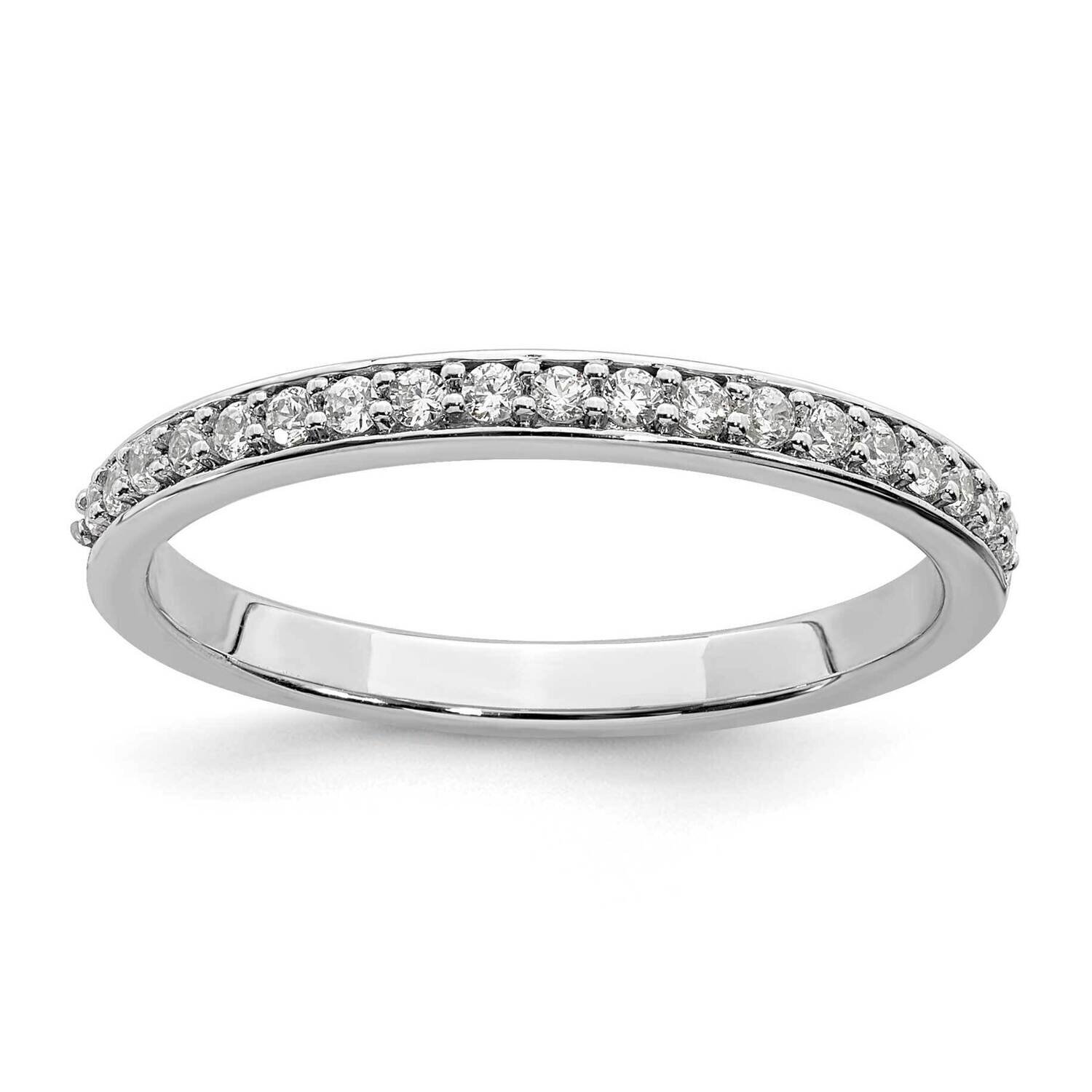 Lab Grown Diamond Si1/Si2, G H I, Wedding Band 10k White Gold RM6551B-020-C0WLG, MPN: RM6551B-020-C…