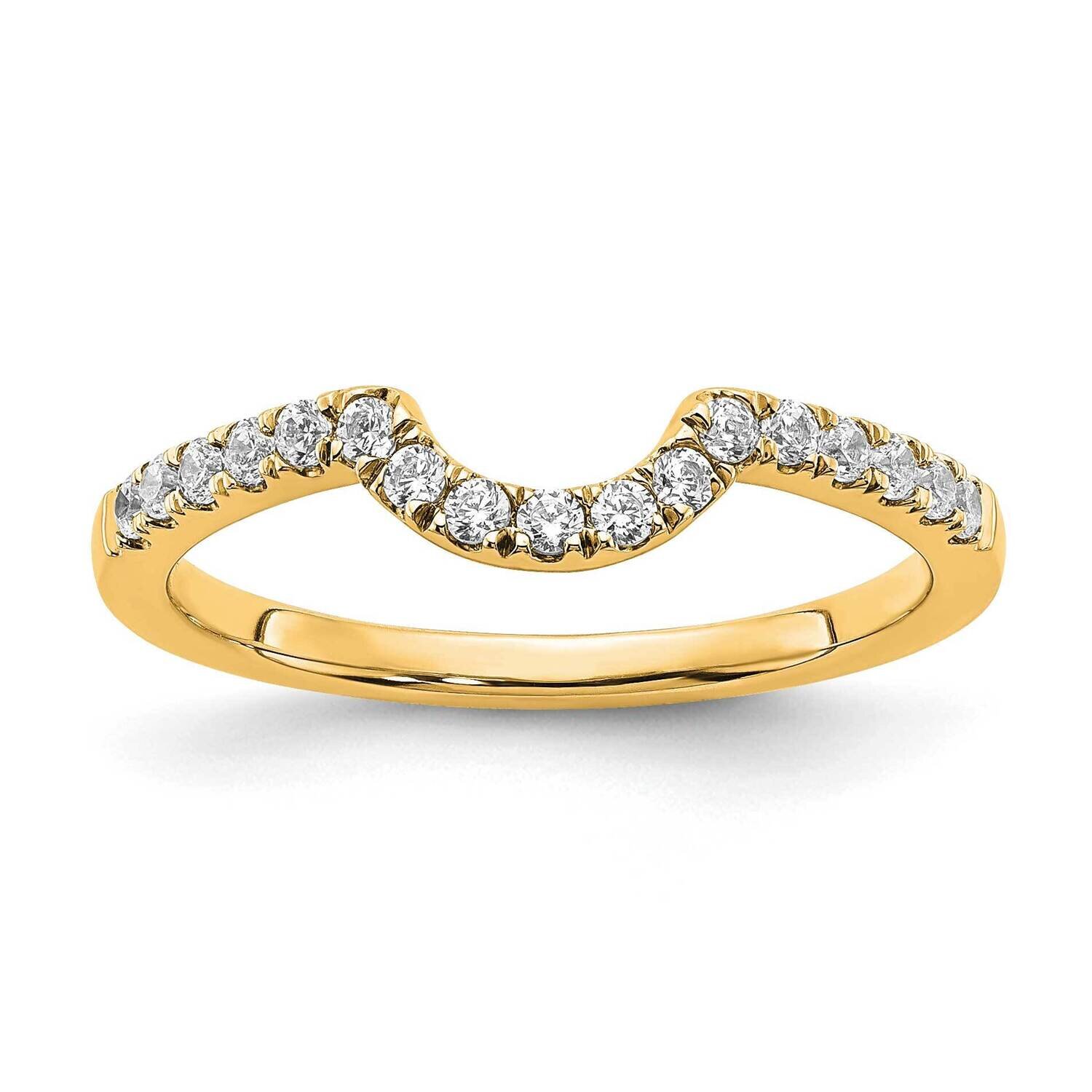 Si1/Si2, G H I, Matching Wedding Band 14k Gold Lab Grown Diamond RM7989B-019-YLG