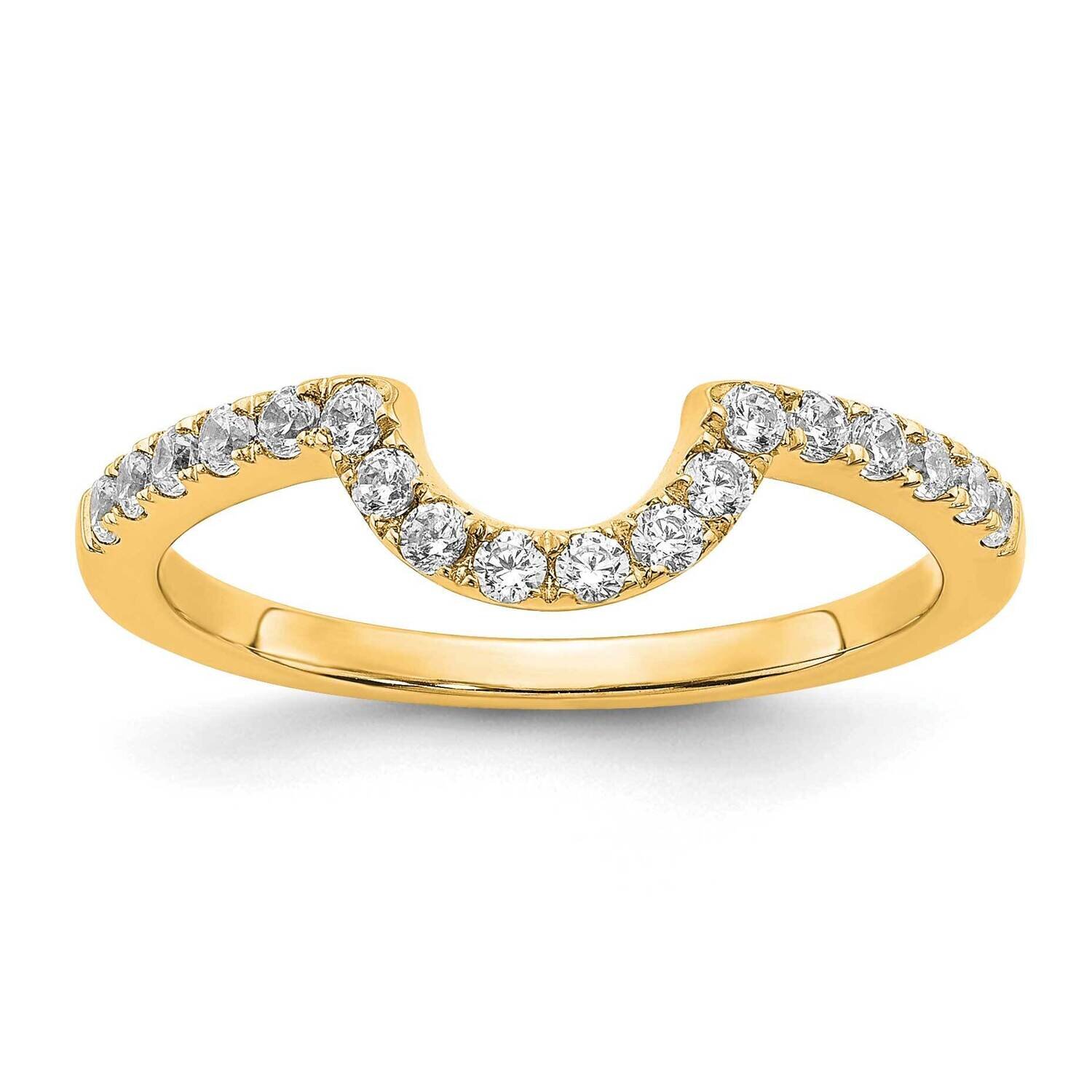 Si1/Si2, G H I, Matching Wedding Band 14k Gold Lab Grown Diamond RM7990B-022-YLG