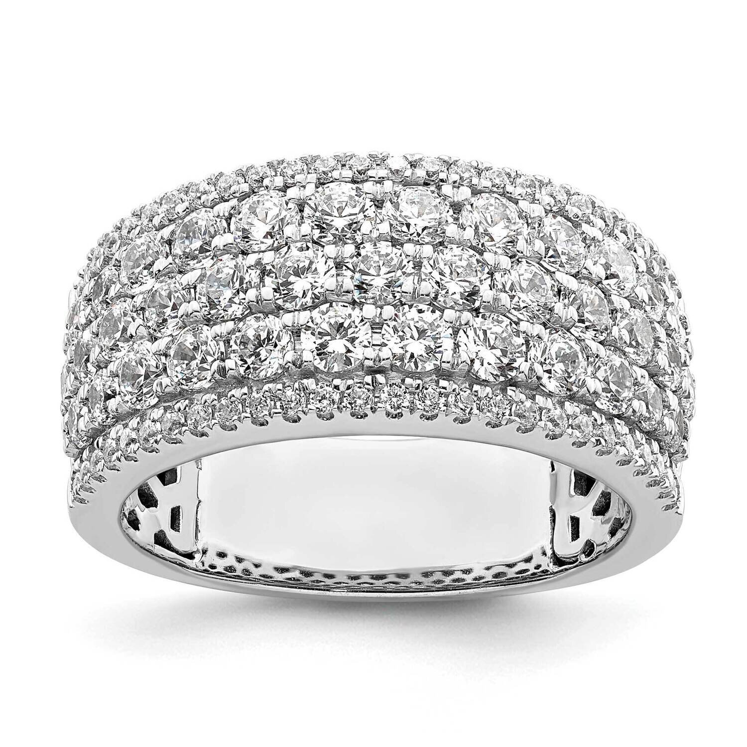 Si1/Si2, G H I, Band 14k White Gold Lab Grown Diamond RM8665-200-7WLG, MPN: RM8665-200-7WLG, 883957…