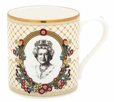 Halcyon Days HRH The Queen Mug BCHRH05MGG, MPN: BCHRH05MGG,