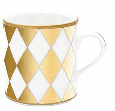 Halcyon Days Parterre Gold Mug BCPAR16MGG, MPN: BCPAR16MGG,