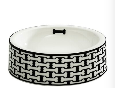 Halcyon Days Bone Trellis Black Small Bowl BCBTR01DBSN, MPN: BCBTR01DBSN,