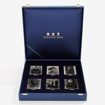 Halcyon Days Churchill Commemorative Box Set LE25 ENCCM0211P, MPN: ENCCM0211P,