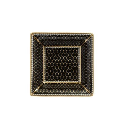 Halcyon Days Antler Trellis Square Tray Black BCGAT02STG, MPN: 102/ST003, 5060171154709